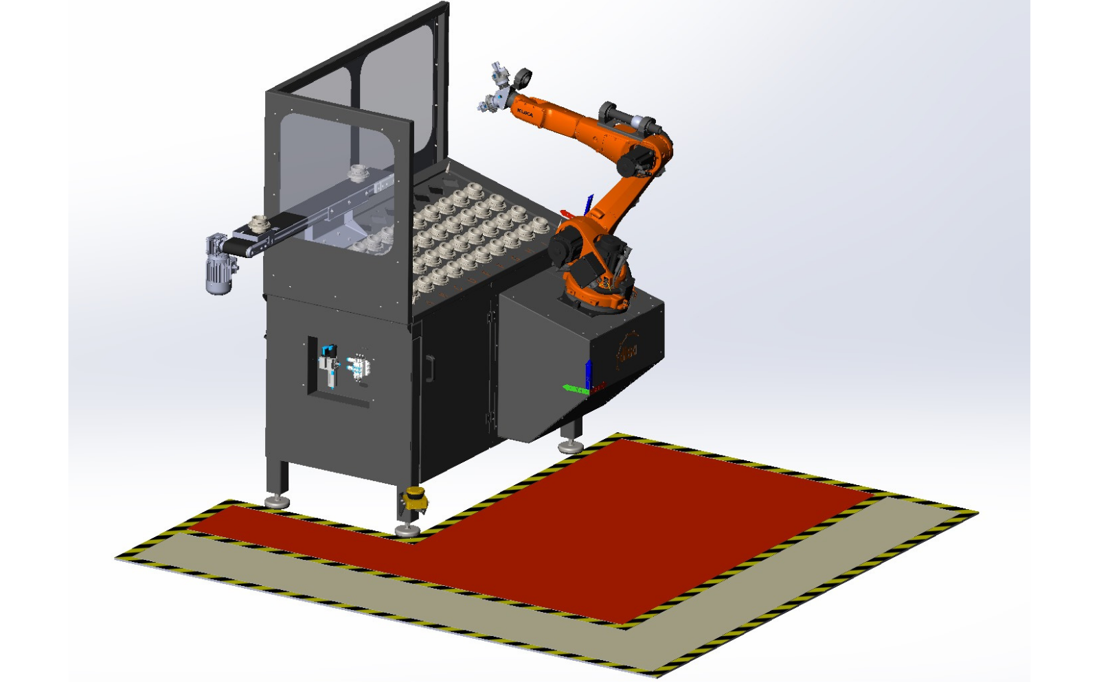 CNC Robotik Besleme Otomasyonu